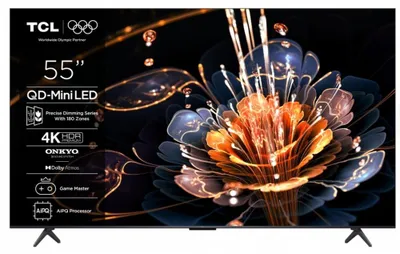 Produktbild von TCL Mini-LED-Fernseher 139 cm (55") 55C61KS, Ultra HD 4K, Smart TV, CI+
