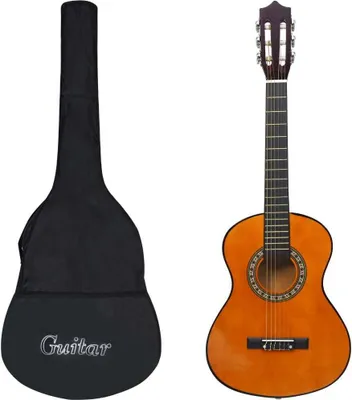Produktbild von "2026 Promotion" Klassikgitarre für Anfänger und Kinder mit Tasche 1/2 34" - Akustikgitarren CC3303
