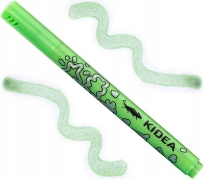 Produktbild von Kidea Magischer Doppellinien Marker Metallic Grün