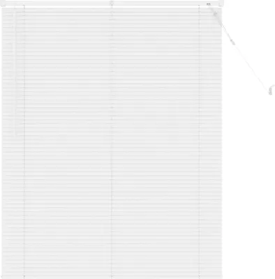 Produktbild von vidaXL Venetianer Jalousie Weiß 150 x 110 cm PVC