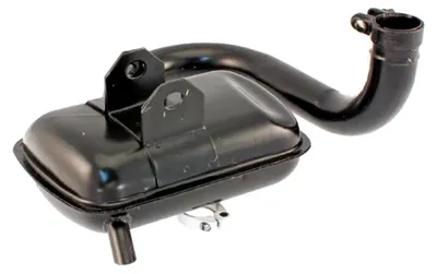 Obrázek produktu pro Rms Classic Piaggio Vespa Px 125–150 ccm 417806 100751040 Tlumič výfuku stříbrný Stříbrný, univerzální velikost