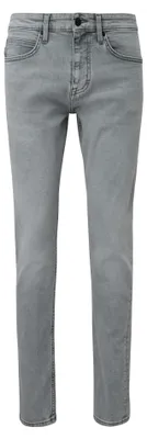 Produktbild von s.Oliver Jeans-Hose Regular Fit Mid Rise Tapered Leg mit Knopfverschluss 5-Pocket