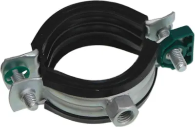 Produktbild von BIS Bifix G2 BUP Schraubrohrschelle mit Einlage, Gewindeanschl. M8/10, 60-64mm