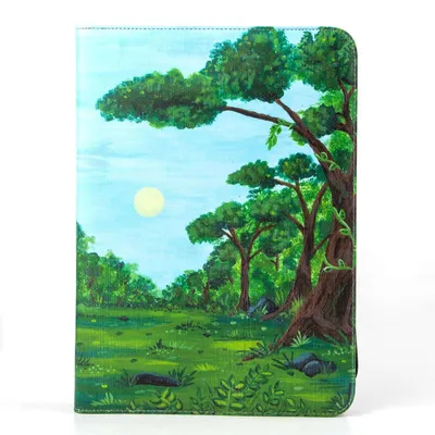 Produktbild von cardcosmos - Artwork 9 Pocket Premium Zip Binder / Sammelordner / Sammelalbum - Forest Sunrise