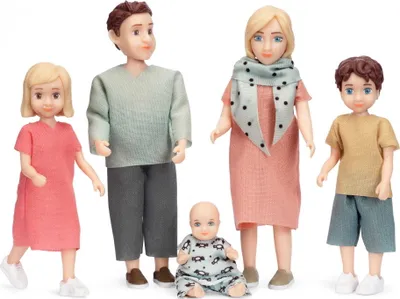 Obrázok produktu pre Lundby Set - Rodina domčeka pre bábiky 'Charlie' (5 kusov)