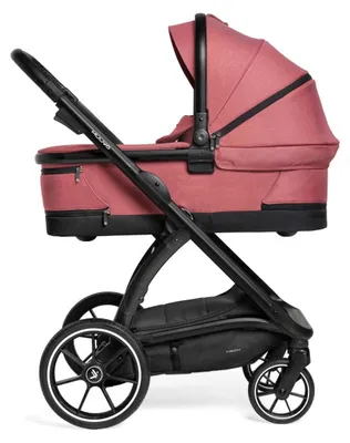Imagen del producto de Muuvo, set de cochecitos para bebés y sillas de paseo, 2 en 1, color rosa pastel