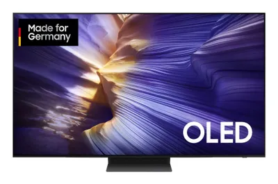 Produktbild von Samsung GQ42S93FAE Dank des OLED-Panels bietet der Fernseher GQ42S93FAE von Samsung brillante Farben, tiefes Schwarz sowie eine ausgezeichnete Bewegun