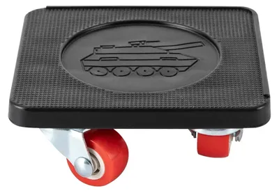 Immagine prodotto di Rotelle per il trasporto di mobili, capacità di carico 400 kg, 4 rotelle, altezza di sollevamento 37*2,5 cm, dimensioni di ogni rotella 10,5*10 cm, peso lordo 1,45 kg