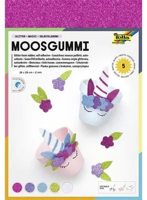 Produktbild von Folia 231909, Kunstpapier, 5 Blätter, 20 cm, 29 cm
