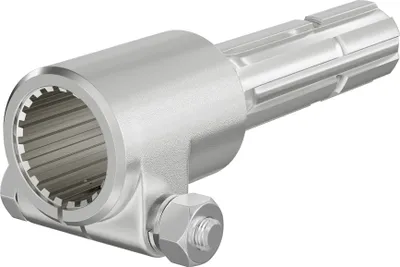 Zdjęcie produktu dla Wał przegubowy, gniazdo przegubu 160 mm z mocowaniem wielowypustowym 1 3/8" Z21 do wału wyjściowego 1 3/8" Z6 ciągnika