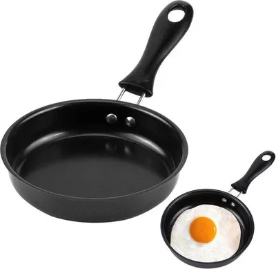 Obrázok produktu pre Ibenzoa® panvica na pečenie z nehrdzavejúcej ocele – kompaktná panvica s nepriľnavým povrchom, vhodná na indukčné varné dosky, ergonomická rukoväť