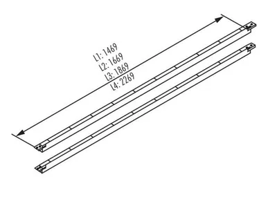 Immagine prodotto di Traversa Naber, lunghezza: 1470 mm  - Tablon