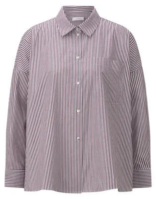 Produktbild von Sustainable Baumwolle Oversize Stripe Blouse