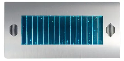 Produktbild von Wandpaneel led Wasserwand Wasser Wände Wasser Blasen Wand Waterwall 115x55 Bild