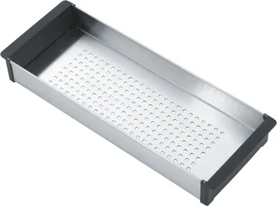 Produktbild von FRANKE Abtropfbecken aus Edelstahl mit Kunststoffrand für MYX Spülen / Resteschale / Restebeckenschale