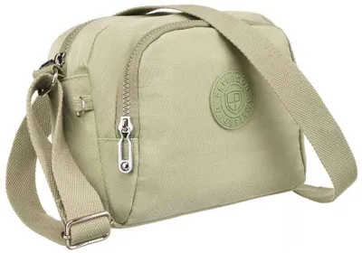 Obrázek produktu pro Peterson dámská crossbody taška z nylonu světle zelená 24,5 cm