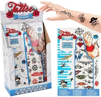 Immagine prodotto di Tatuaggi per ragazzi MIX - Trifox