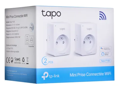 Immagine prodotto di Tapo P100 (2 Stück) WLAN-Steckdose