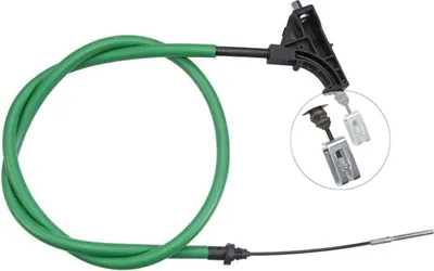 Produktbild von A.B.S. Handbremsseil Seilzug Feststellbremse passend für PEUGEOT 406 (8B) Vorne K13982