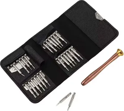 Productafbeelding van CHPN – Schroevenset – Schroevendraaiers – 25-delige set – Schroevenset – magnetisch en compact – Inclusief Torx-schroevendraaiers – Een praktische set voor diverse klussen
