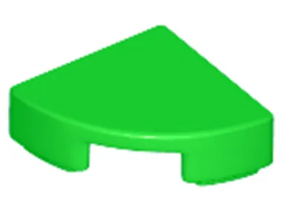 Produktbild von Lego® 1x1 Fliesen Rundecke 25269 - 1 Stück Hellgrün