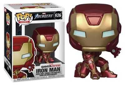 Image de Figurine POP Marvel Avengers Jeu Iron Man Stark Tech Suit