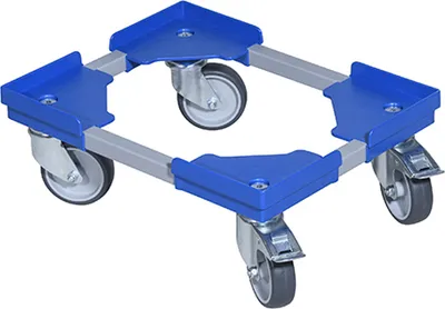 Image de allit Roulettes de transport EuroPlus Roll it K450 bleu