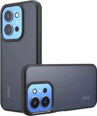 Produktbild von Xiaomi Redmi 15C Hülle - Coverup Mattes Transparentes Back Cover - Schwarz