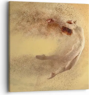 Produktbild von Bild auf Leinwand - Leinwandbild - Frau Abstraktion - 40x40cm - Wand Bild - Wanddeko - Wandbilder - Leinwanddruck - Bilder - Kunstdruck - Wanddekoration - Leinwand bilder - Wandkunst - AC40x40-4061