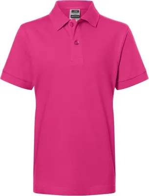 Produktbild von Hochwertiges Polohemd mit Armbündchen pink, Gr. XXL