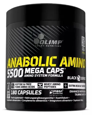 Zdjęcie produktu dla Olimp Anabolic Amino 5500 (180 kapsułek)
