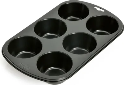Produktbild von Kaiser 2300646213, Muffin-Backform, Rechteckig, Eisen, Schwarz, 180 mm, 290 mm