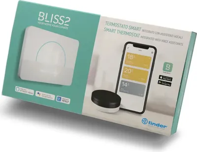 Obrázek produktu pro Digitální pokojový termostat BLISS2+Gateway WIFI - Chytrý termostat 1C.B1.9.005.0007POA