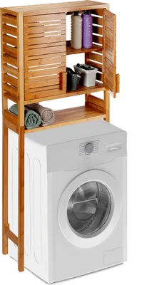 Immagine prodotto di relaxdays 10024184_0 relaxdays Waschmaschinenschrank braun 1 Fachboden