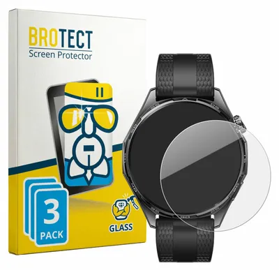 Produktbild von 3x BROTECT Schutzglas für Huawei Watch GT 7 (46 mm) Displayschutz 9H Glas klar transparent