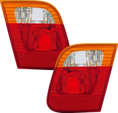 Produktbild von Rückleuchten Set für 3er BMW E46 Limo Rot Gelb Rücklichter Heckleuchten Innentei