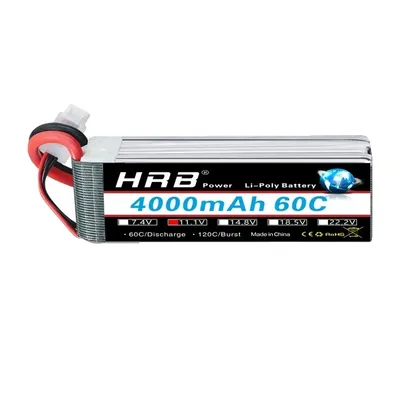 Zdjęcie produktu dla Akumulator Lipo, opcje wysokiej pojemności, złącze Deans XT60, 3S 4000mAh XT60