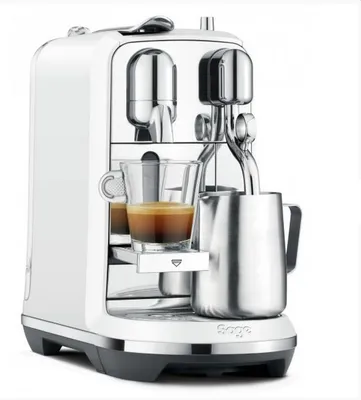 Image de Cafetière nespresso 19bars blanc - Sage - SNE800SST2EFR1 - creatista plus