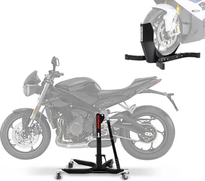 Image de Béquille centrale pour Ducati 749/ 999 03-07 Power Classic + bascule