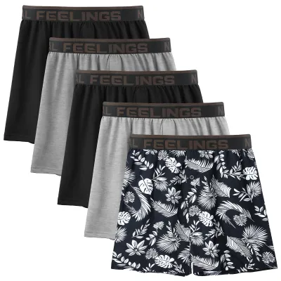 Produktbild von Heren Boxershorts – 100% Baumwolle – 5er-Set