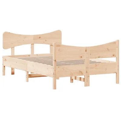 Produktbild von Massivholzbett ohne Matratze 120x200 cm Kiefernholz