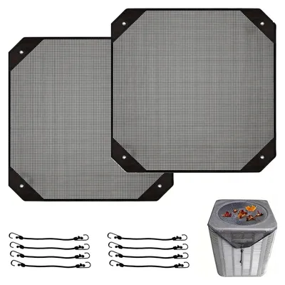 Productafbeelding van Universele afdekkingen voor buitenunits van airconditioners, 91 x 91 cm, 2 stuks