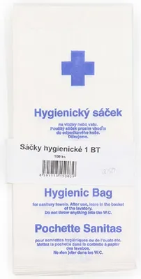 Zdjęcie produktu dla Sáčky hygienické papírové 11+6x30cm/100ks