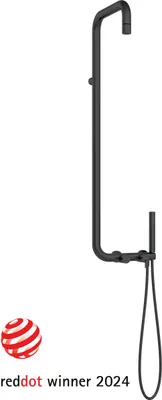 Produktbild von Deante | Regendusche mit Mischbatterie - Schwarz - Modernes Design - Anti-Calc System
