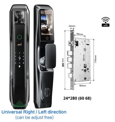 Immagine prodotto di Serratura intelligente - Serratura elettronica - Serratura digitale - Serratura smart - Serratura con riconoscimento facciale