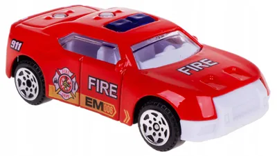 Produktbild von Hipo Feuerwehrauto HX171 Spielzeugauto Metall-Kunststoff 1:64