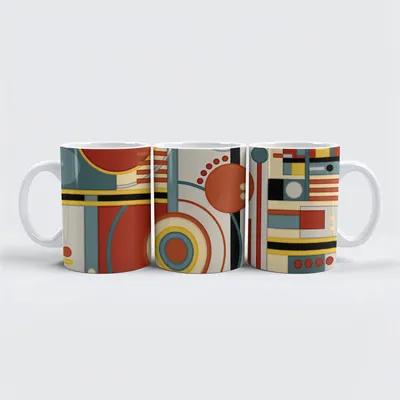 Produktbild von Orbit Keramik Tasse 330ml, H 95mm, Ø 80mm, spülmaschinen- & mikrowellenfest, Design Shelly Bremmer