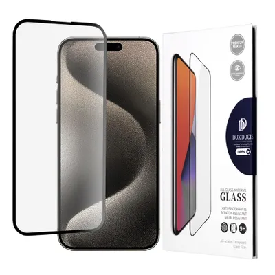 Obrázek produktu pro Dux Ducis Tvrzené sklo pro - iPhone 15 Pro Max - černé