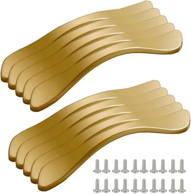 Produktbild von 10 Möbelgriffe, 96 mm Lochabstand, Küchenschubladengriffe, Schranktürgriffe, Schubladengriffe, Schlafzimmermöbelgriffe
