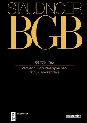 Produktbild von §§ 779-782